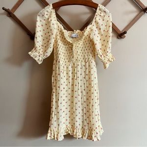 NWOT Faithfull The Brand Sage Mini Dress